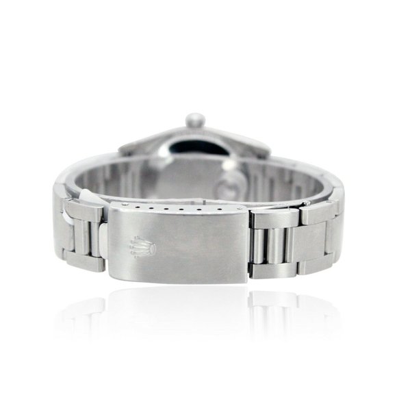 ROLEX DATEJUST LADIES WHITE ROMAN DIAL STAINLESS STEEL SMOOTH OYSTER WATCH 78240 - Picture 7 of 9